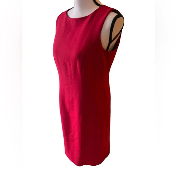 Talbots Red Midi Dress - Picture 4 of 12
